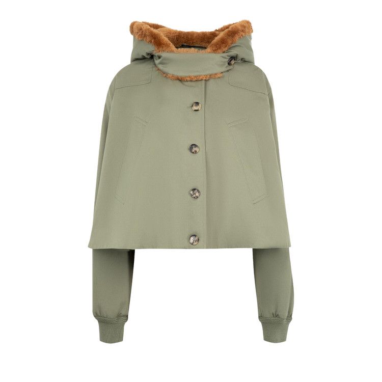 

Парка Loewe Short Parka, Khaki Green