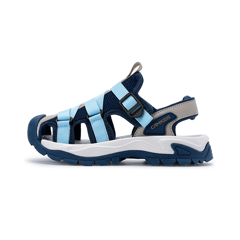 

Сандалии детские, противоскользящие, износостойкие, дышащие, с низким верхом CAMKIDS, синий
