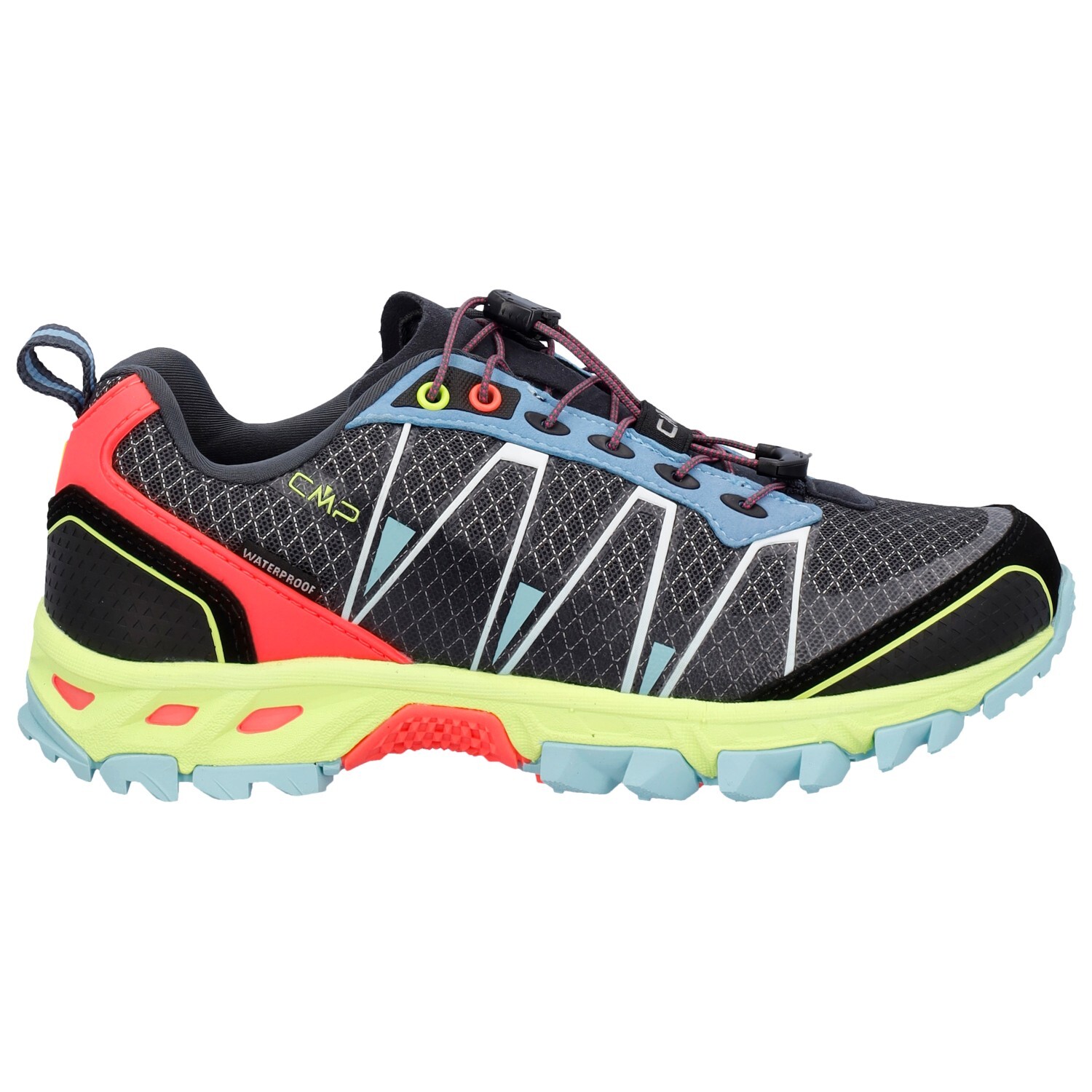 

Мультиспортивная обувь Cmp Altak Trail Shoes Waterproof, цвет Niagara/Yellow Fluo