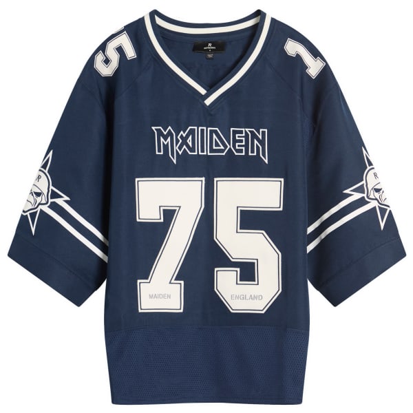 

Юбилейная майка Iron Maiden Represent, синий