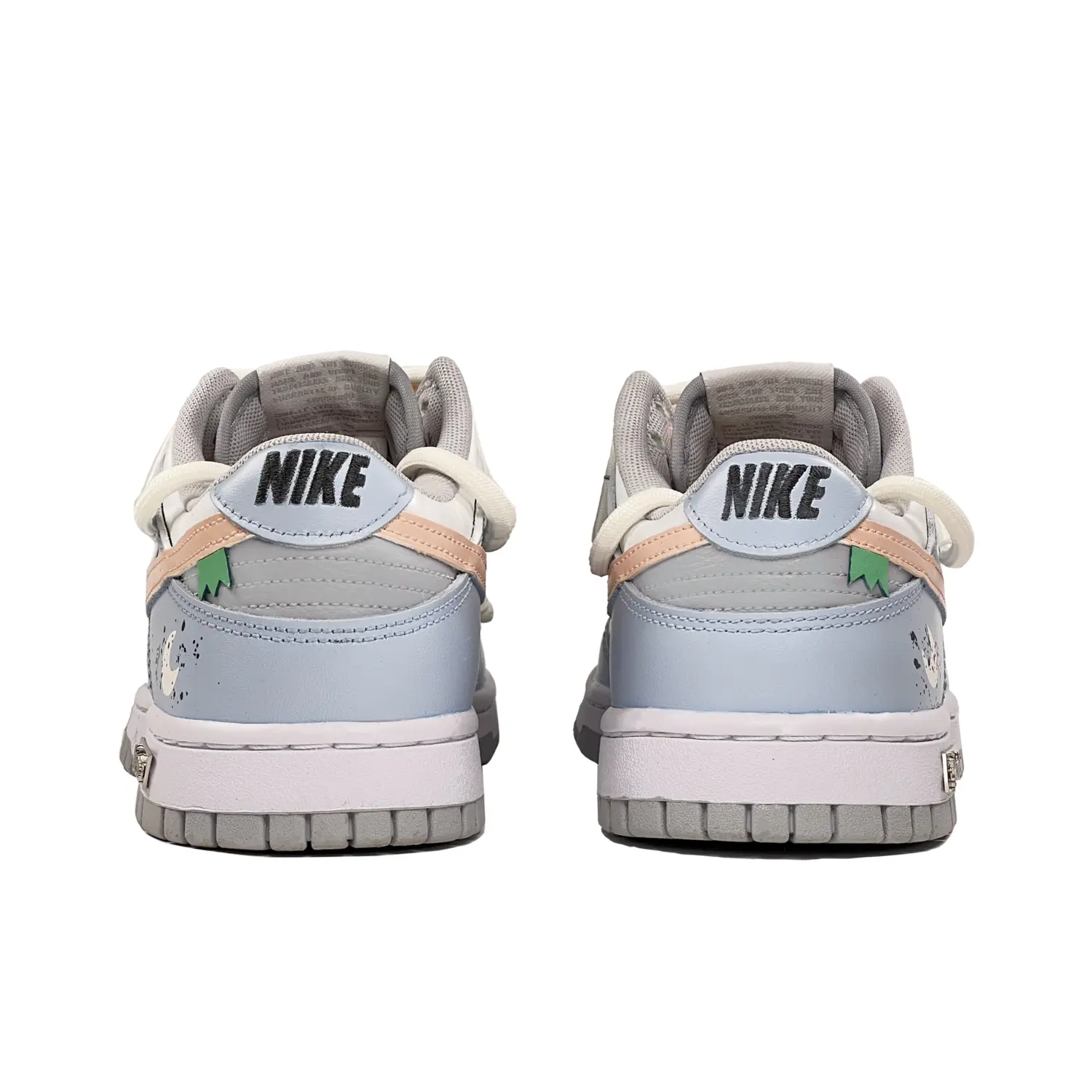 

Кроссовки Nike Dunk Skateboarding Shoes Women's Low-top Gray, голубой, Синий, Кроссовки Nike Dunk Skateboarding Shoes Women's Low-top Gray, голубой