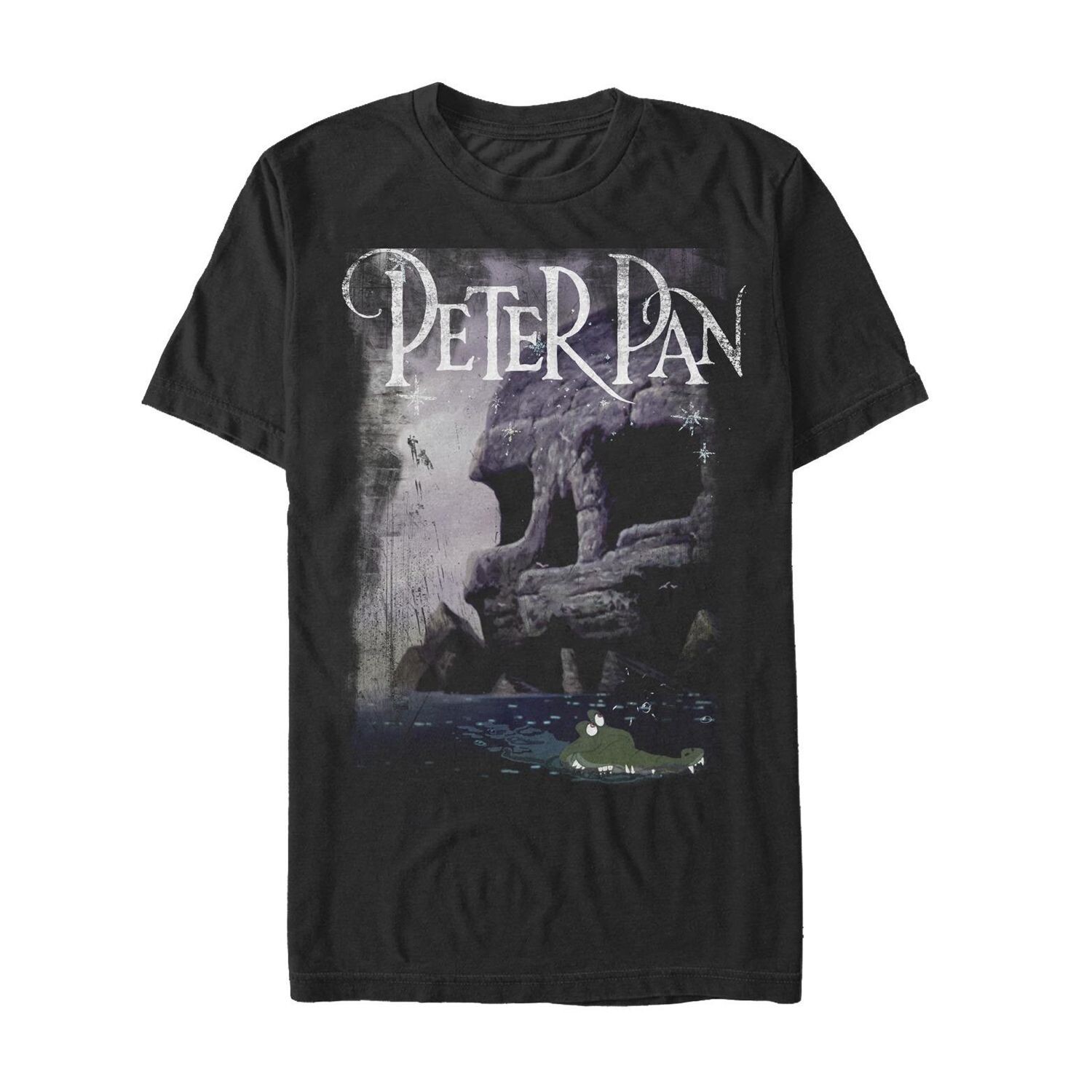 

Мужская футболка Disney's Peter Pan Skull Rock Licensed Character
