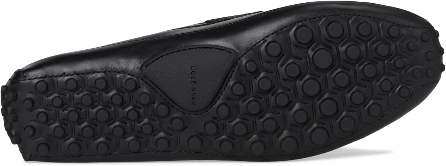 Мужские тапочки Cole Haan Davies Grand Penny Drivers, Black — фото 3