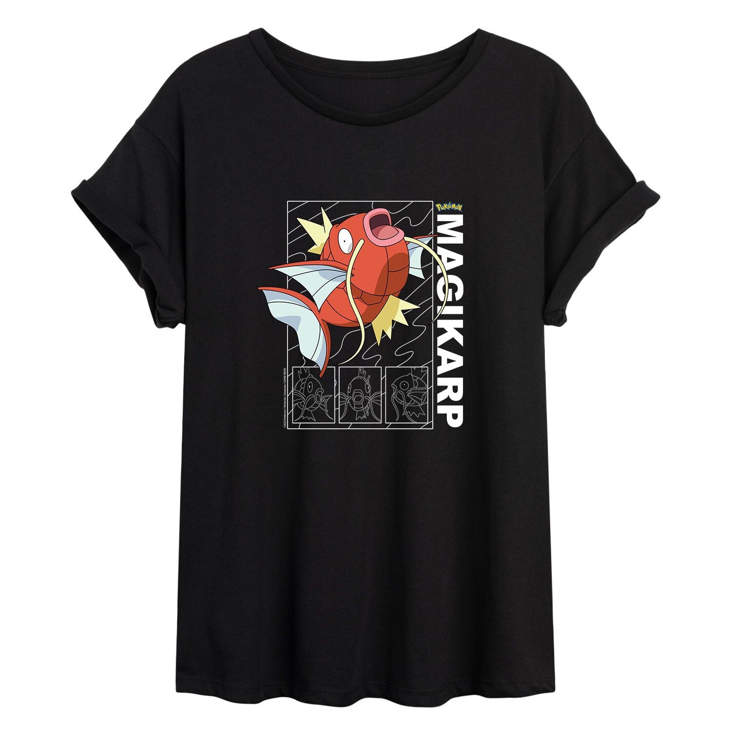 

Детская струящаяся футболка Pokémon Magikarp Licensed Character