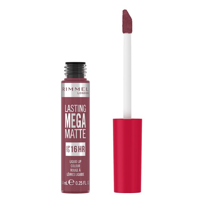

Стойкая мегаматовая жидкая помада Rimmel, цвет 900 ravishing rose, 7,4 мл