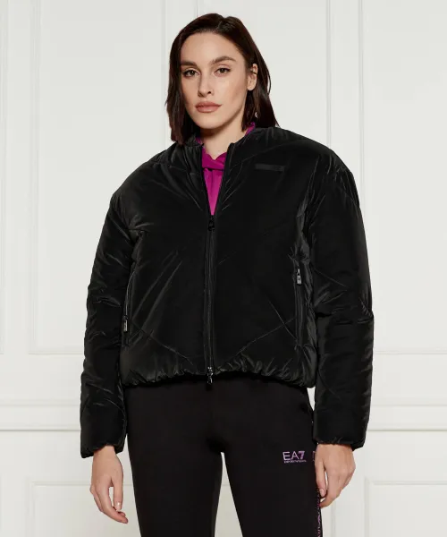 

Бомбер Cropped fit Ea7, черный