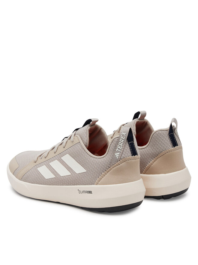 Треккинговые кроссовки Terrex Boat Climacool JI3501 Adidas, бежевый — фото 3