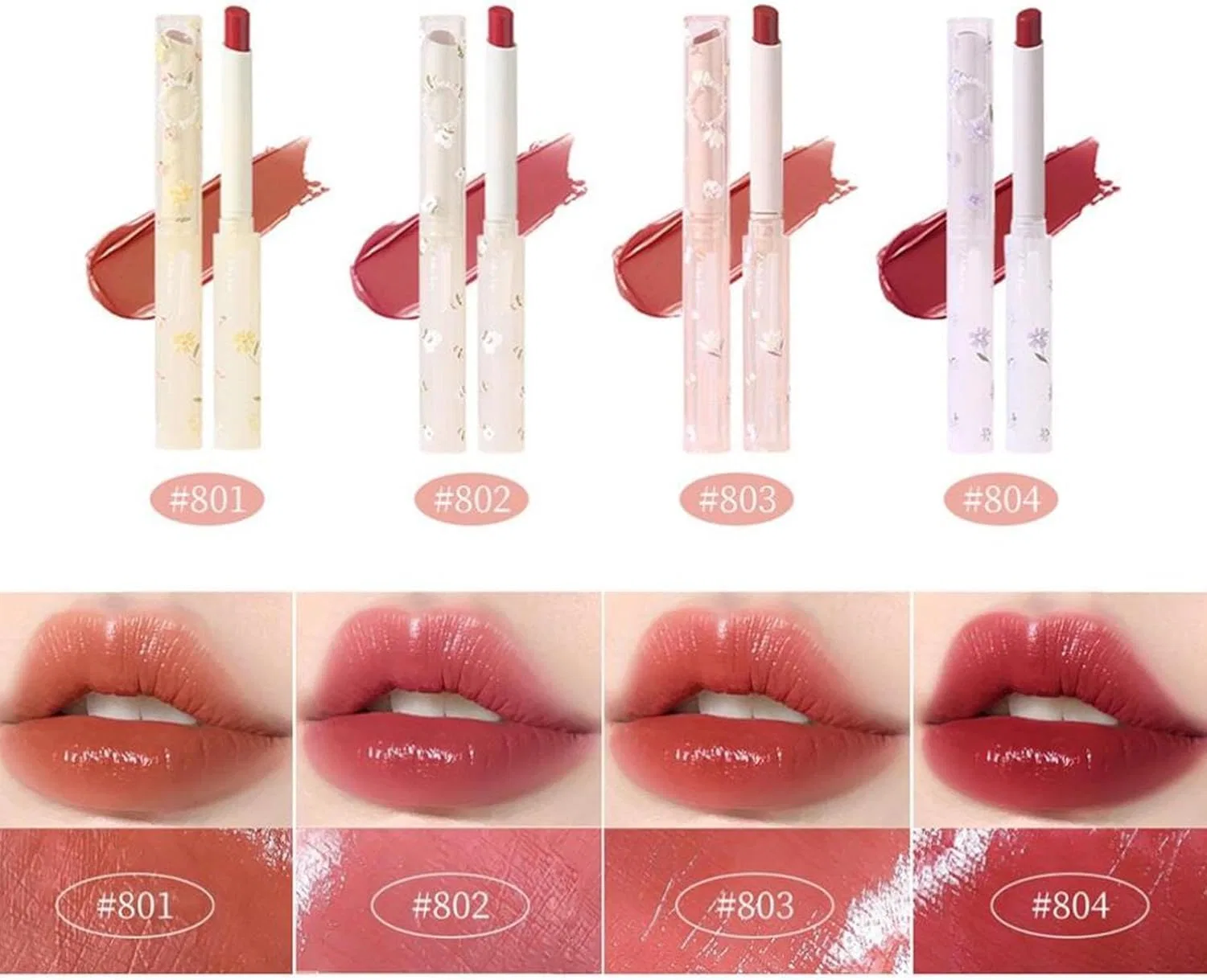 Набор косметики для начинающих Full Makeup Kit, 8 предметов, белый — фото 4