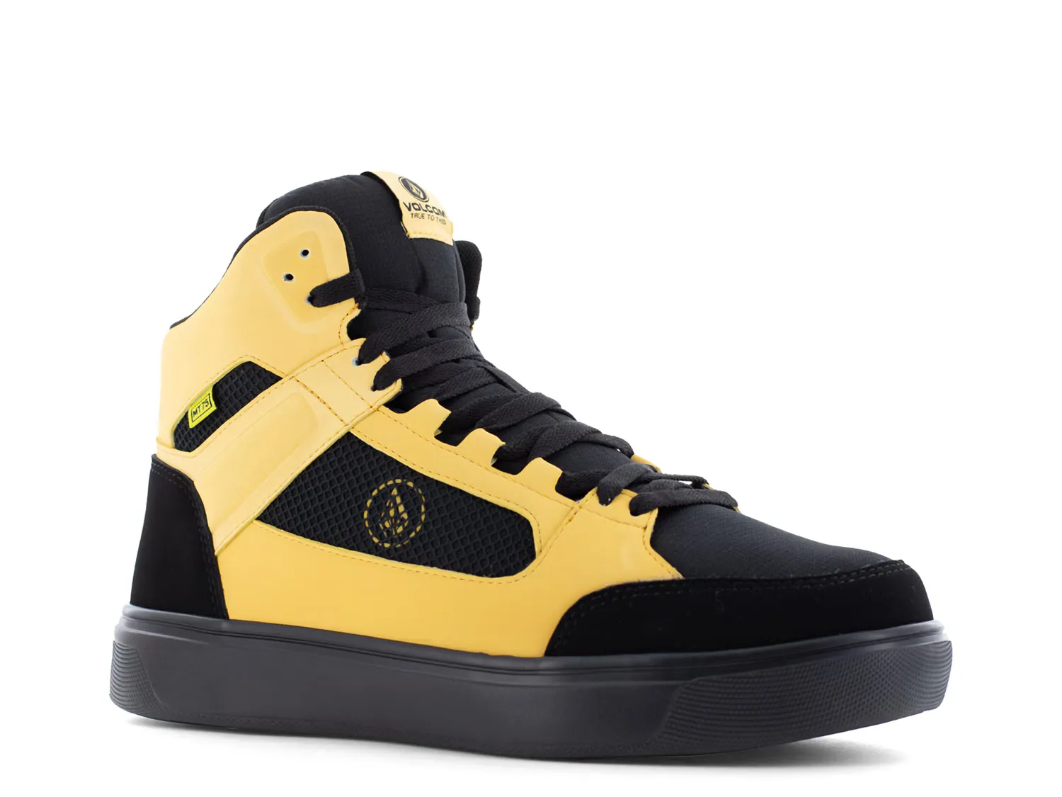 

Кроссовки Evolve Composite Toe Work High-Top Sneaker Volcom, черный/желтый