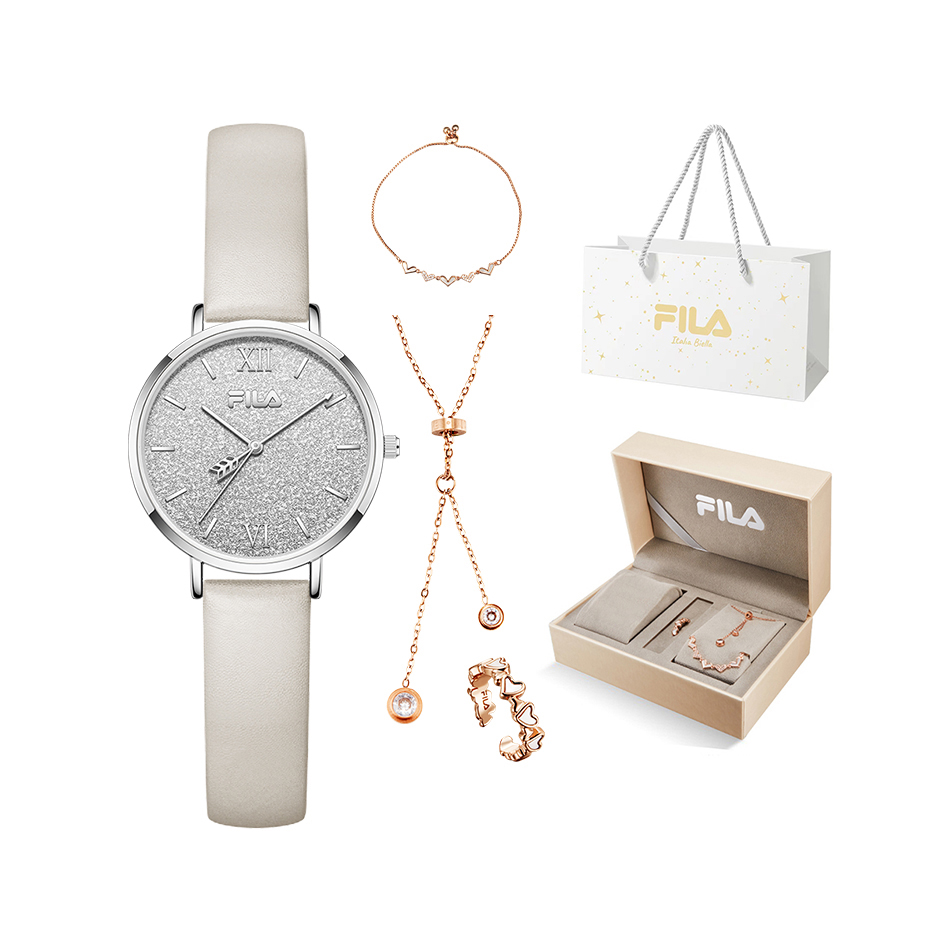 

FILA Часы Women's Watch, [Cupid Box Limited Edition]-Elegant Silver Beige