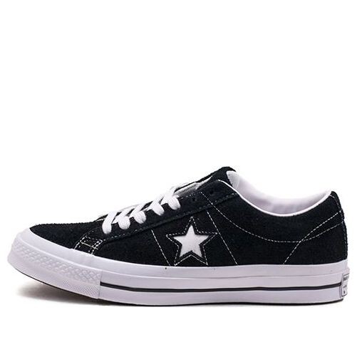 

Кроссовки one star low 'black suede' Converse, черный