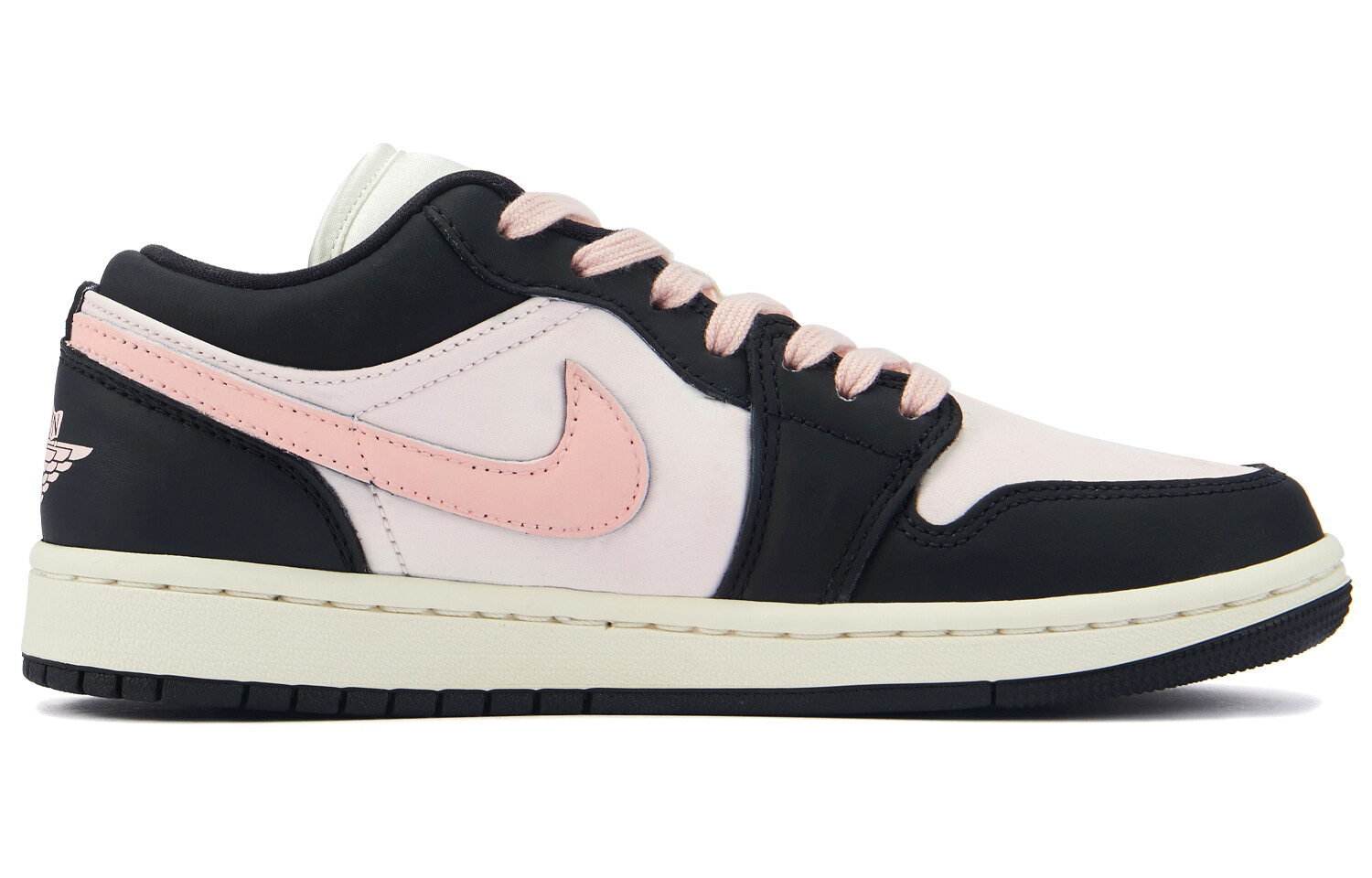 Кроссовки Air Jordan 1 Vintage Basketball Shoes Women's Low-Top Pink, розовый — фото 2