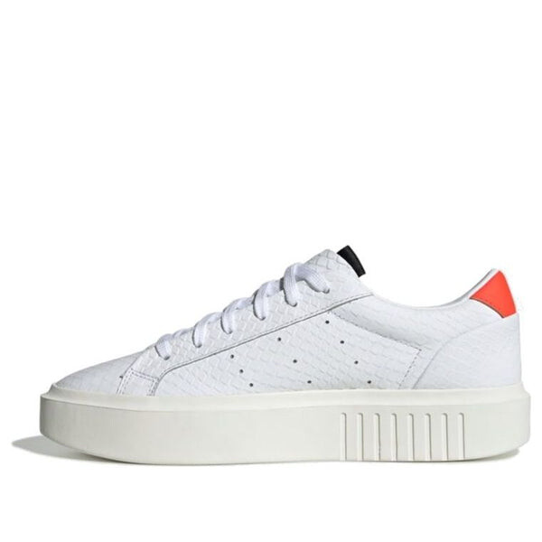 

Кроссовки гладкие супер Adidas, белый