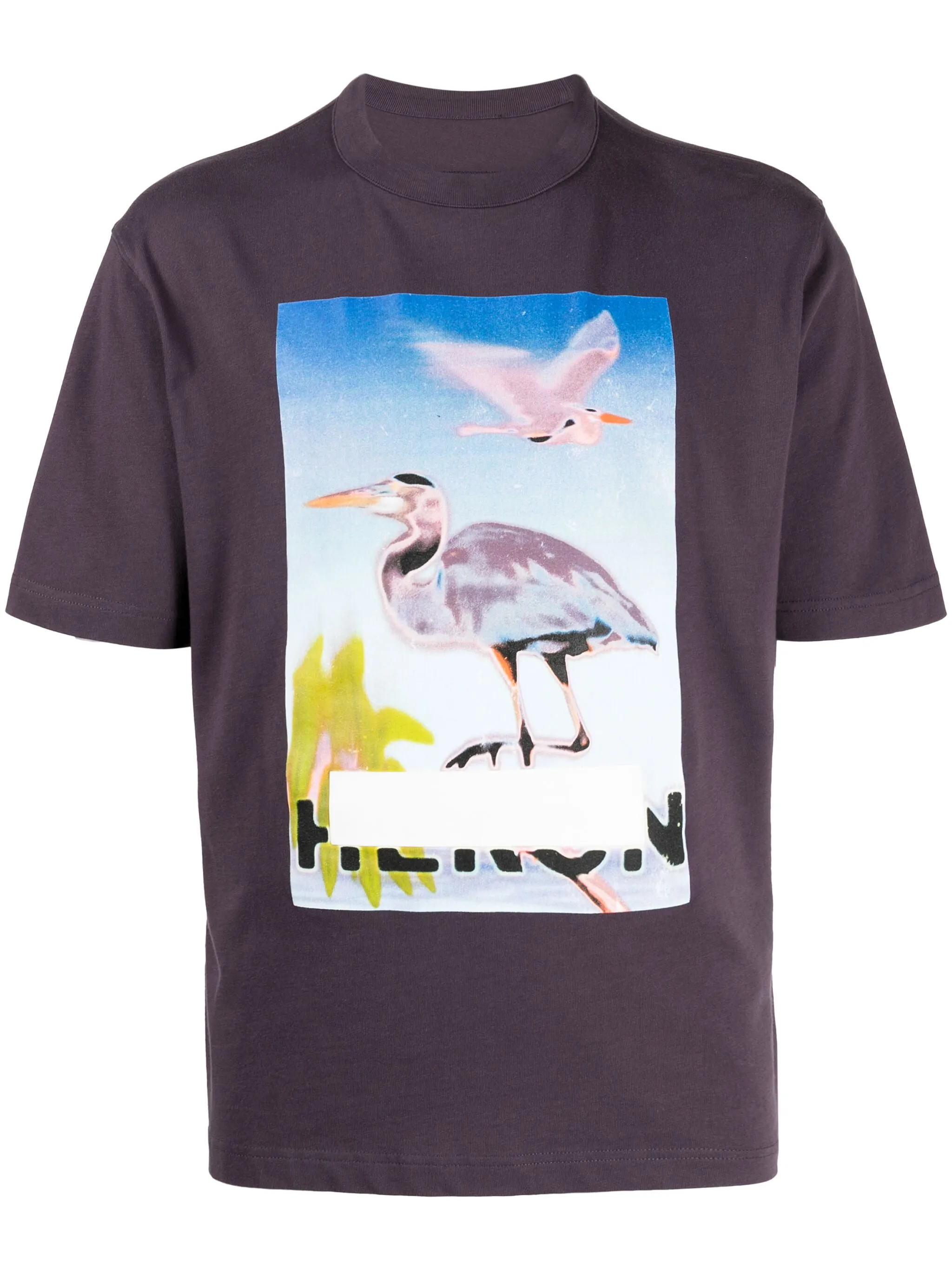 

Футболка Censored Heron Heron Preston, фиолетовый