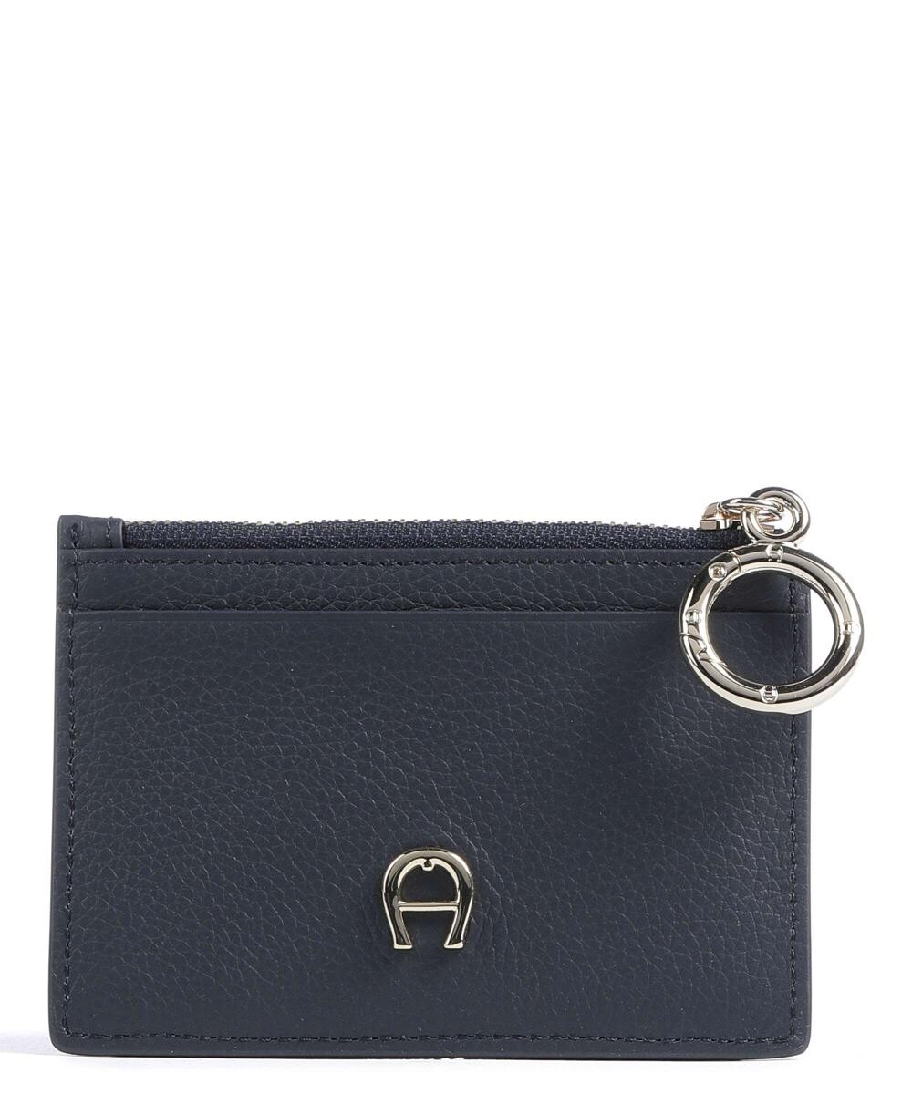 

Кошелек Zita из зернистой яловой кожи Aigner, синий