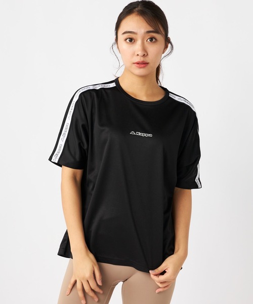 

Футболка с рукавами долман Kappa, черная