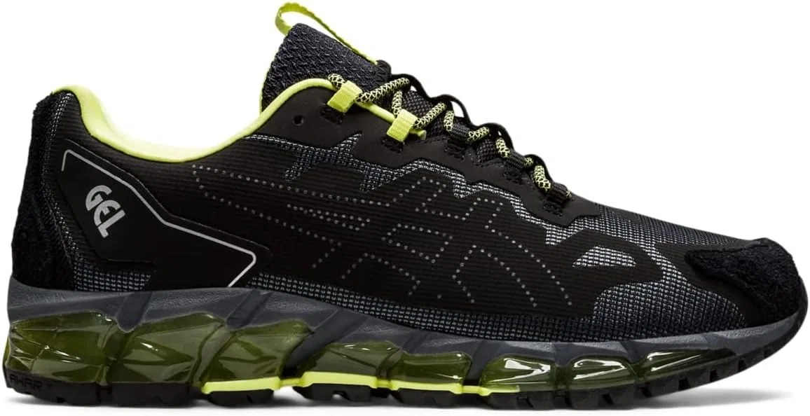 Мужские кроссовки ASICS Gel-Quantum 360 6 Sportstyle, Black, Bright Yellow — фото 2