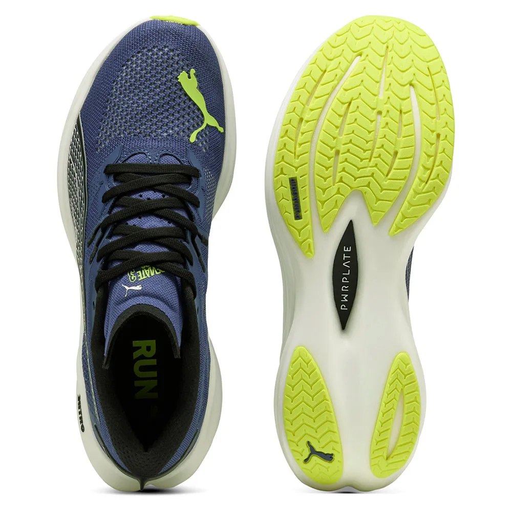 Беговые кроссовки Puma Deviate Nitro 3, синий — фото 2