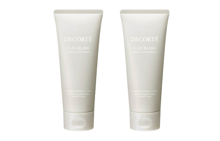 DECORTE DAIKE White Clay очищающее молочко с экстрактом растений увлажняющее 170г/170г*2