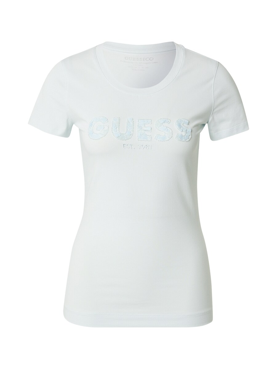 

Рубашка GUESS, цвет Sky blue/Light blue