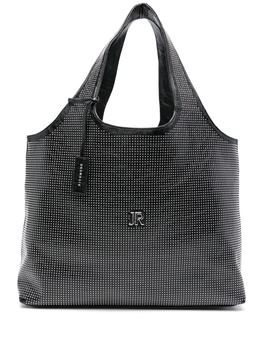 

Сумка-тоут с заклепками John Richmond, черный