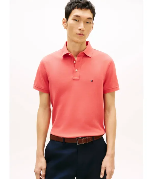 Поло 1985 slim fit Tommy Hilfiger, коралловый