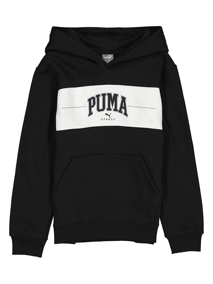 

Толстовка с капюшоном Puma, черный/белый