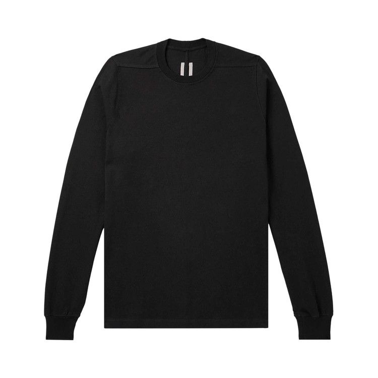 

Футболка Rick Owens Short Crewneck Long-Sleeve T-Shirt, Black