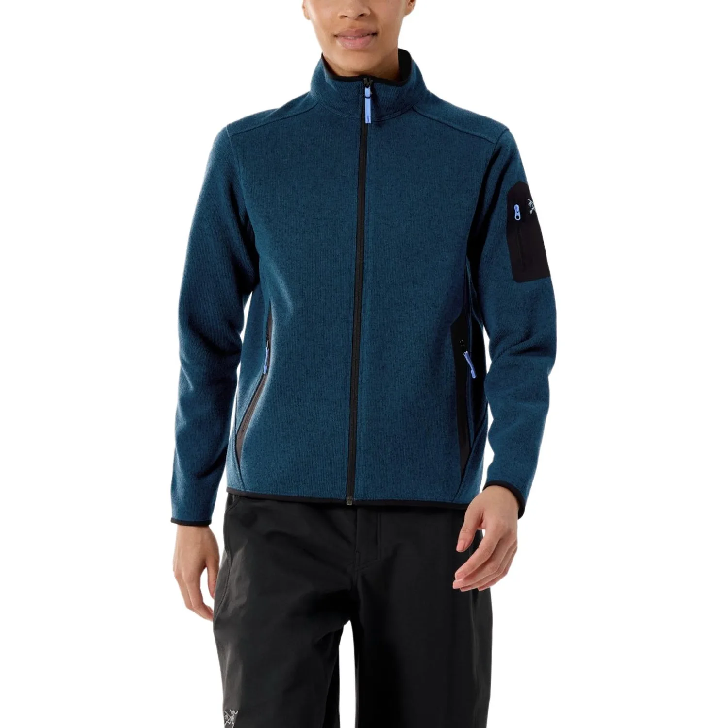 Кардиган Covert из флиса Arcteryx, Night Shadow Blue/Midnight Frost Heather