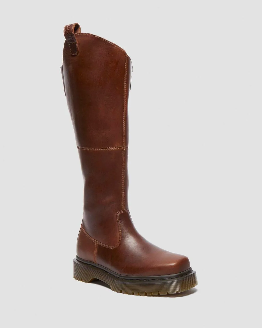 

Кожаные сапоги до колена Dr. Martens Amaayah, цвет Butterscotch — Orleans