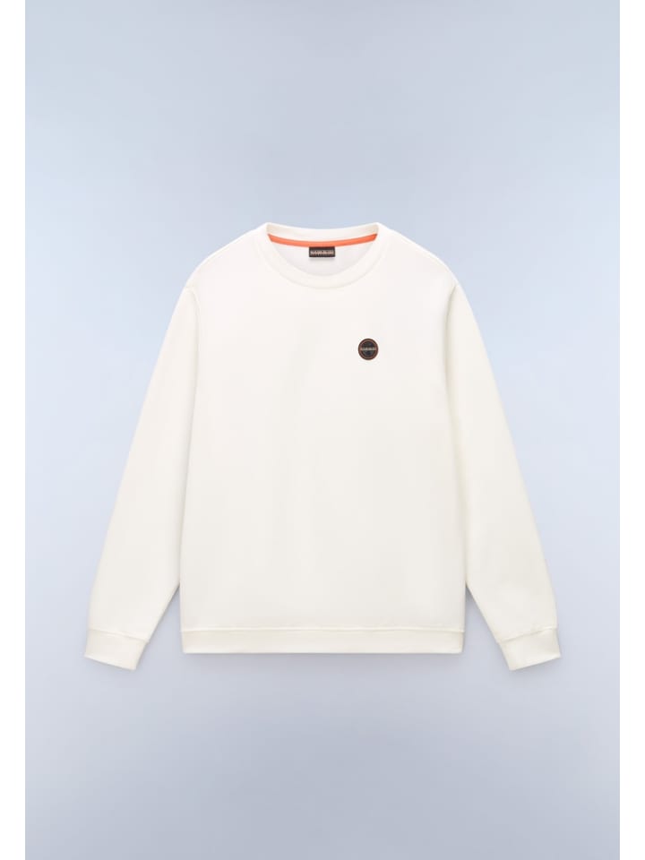 

Napapijri Пуловер "B-Badge C 1" белого цвета