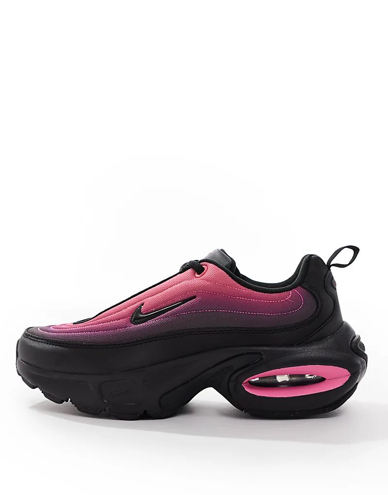 Кроссовки Nike Air Max Portal чёрно-розовые