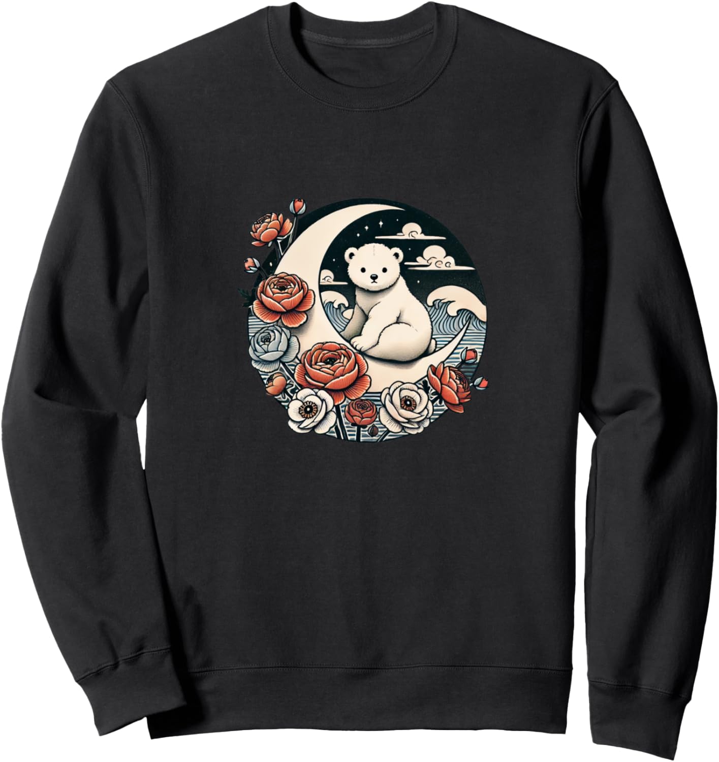 

Иллюстрация белого медведя, цветок ранункулюса, толстовка Vintage Polar Bears Love Snugg, Белый, Иллюстрация белого медведя, цветок ранункулюса, толстовка Vintage Polar Bears Love Snugg