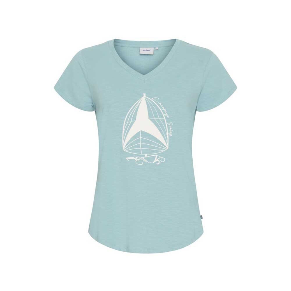 

Футболка Sea Ranch Asta Short Sleeve V Neck, синий
