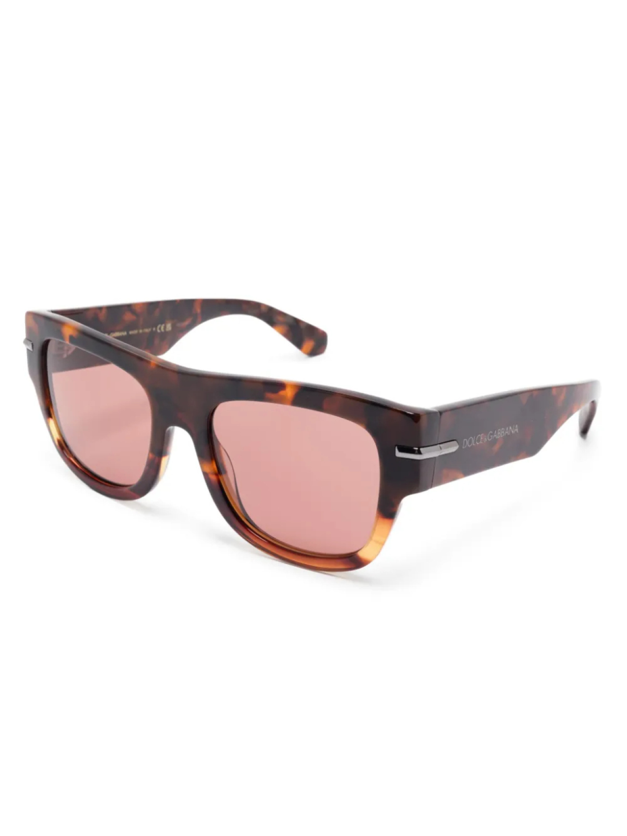 Солнцезащитные очки DG Signature Dolce & Gabbana Eyewear, коричневый — фото 2