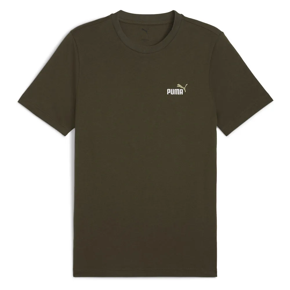

Футболка с коротким рукавом Puma Ess 2 Color Small Nº1 Logo, зеленый
