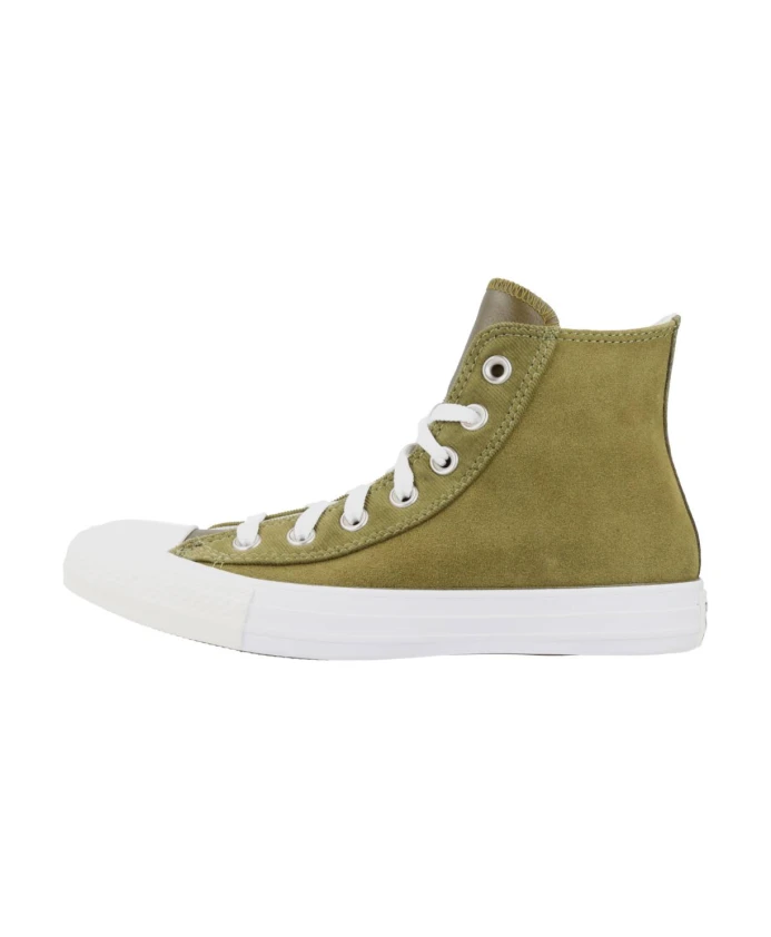 Кроссовки высокой моды Converse, зеленый