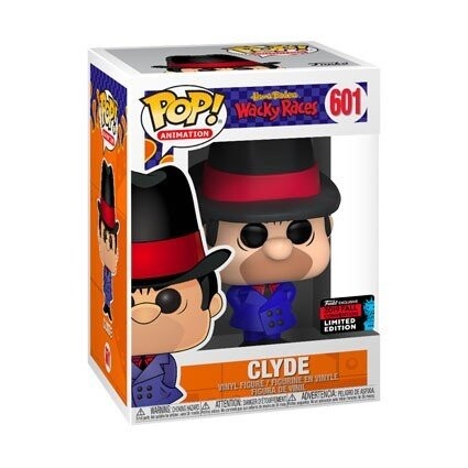 

Funko POP Wacky Races 601 Clyde New York Comic Con 2019 Funko POP!