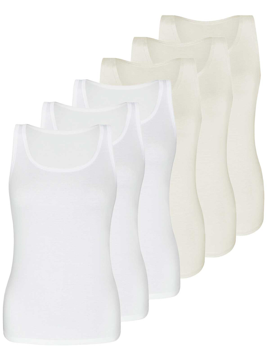 

Майка Sassa 6er Sparpack Top, цвет ivory white