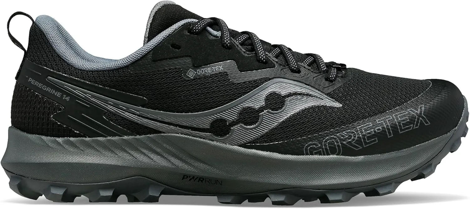 Мужские кроссовки Saucony Peregrine 14 GTX, черный — фото 3