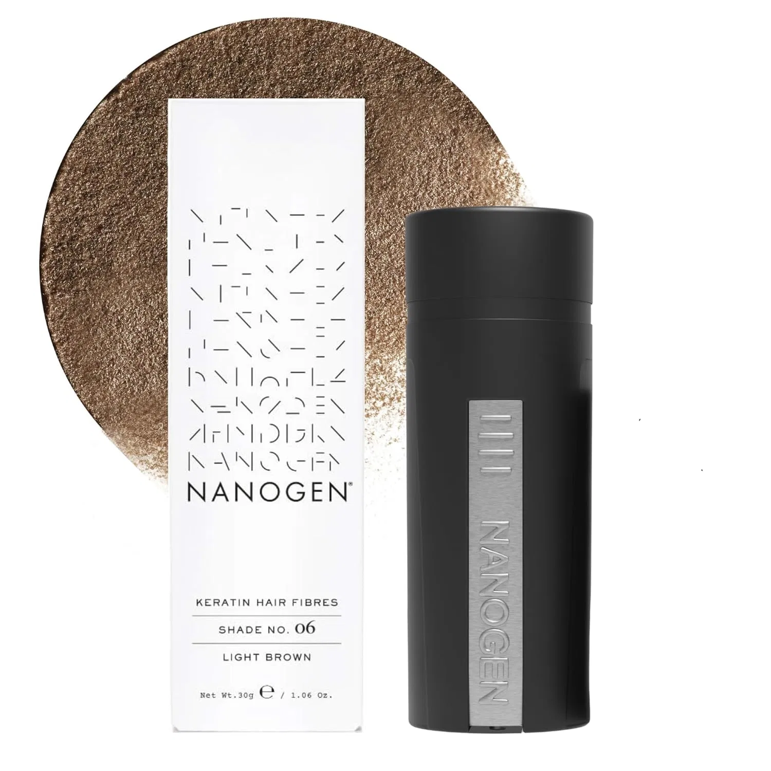Волокна для утолщения волос Nanogen Keratin Thickening Hair Fibres Nanogen