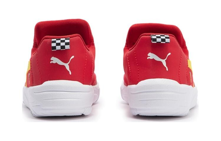 Кроссовки Puma Scuderia Ferrari Kids Lifestyle Shoes PS Mid-top Red, красный — фото 4