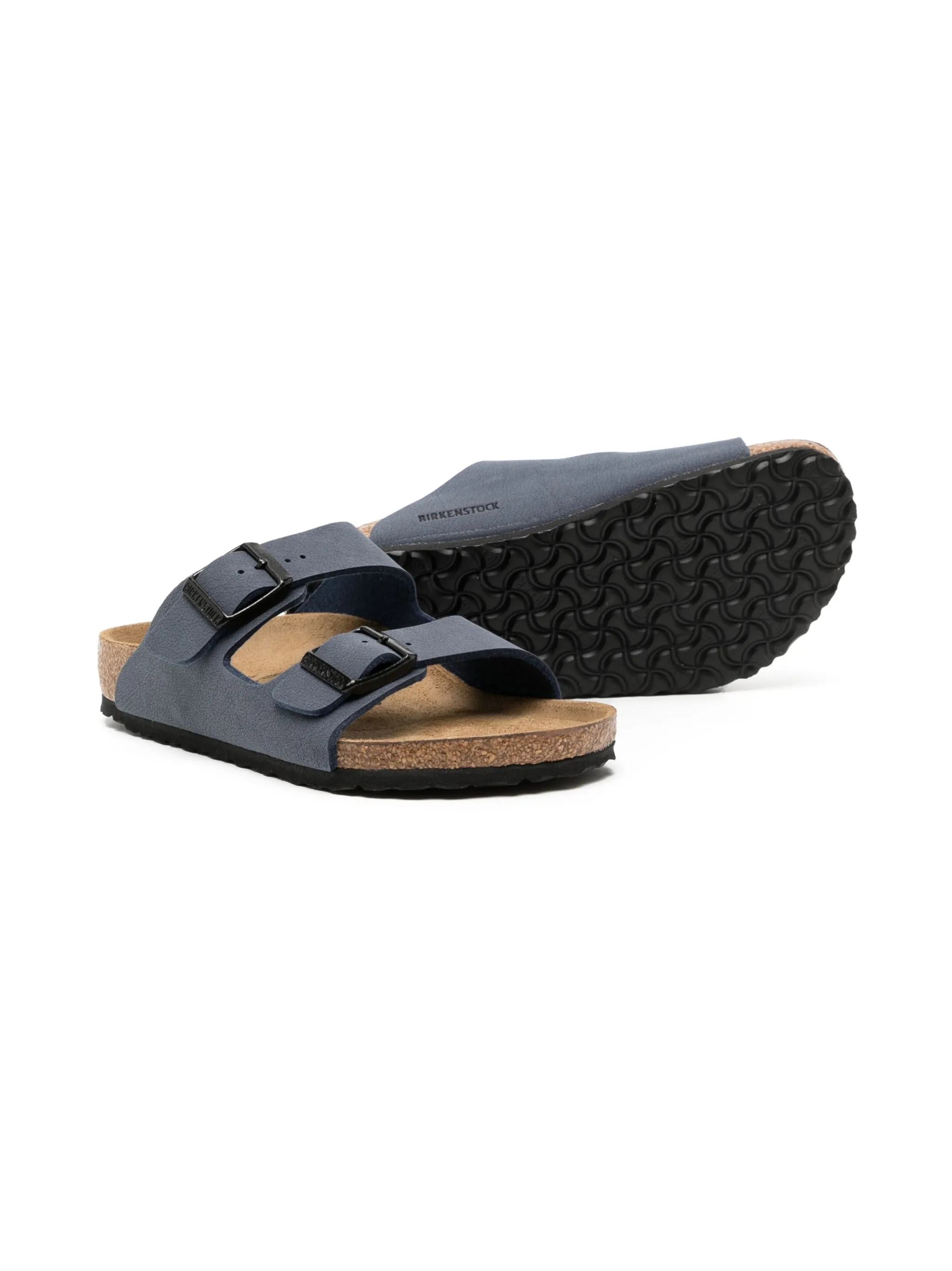 Сандалии с ремешками Birkenstock Kids, синий — фото 2