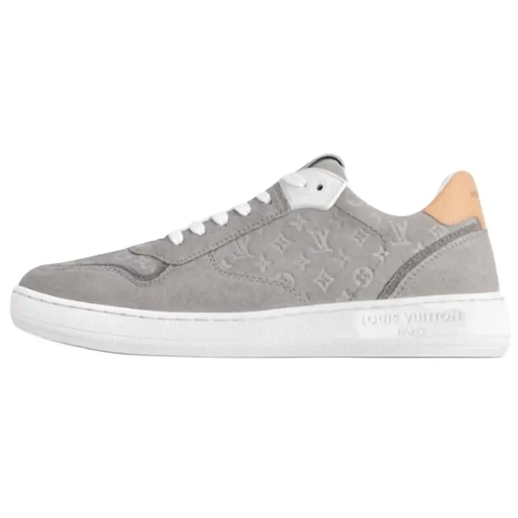 Кроссовки для скейтбординга Stadium Low-Top, женские, серые LOUIS VUITTON, Original Shoe Box Included