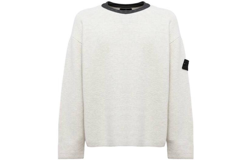 

Свитер мужской Off White Stone Island, кремовый