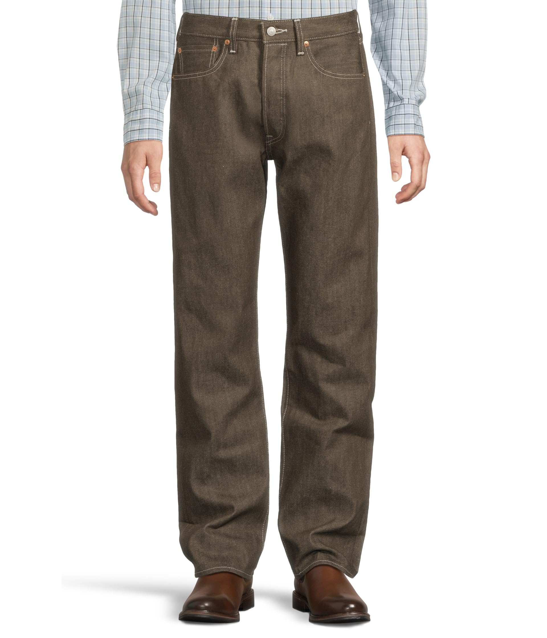 

Джинсы Levi's Mens 501 Levi's Original, цвет Dark Brown Rigid STF