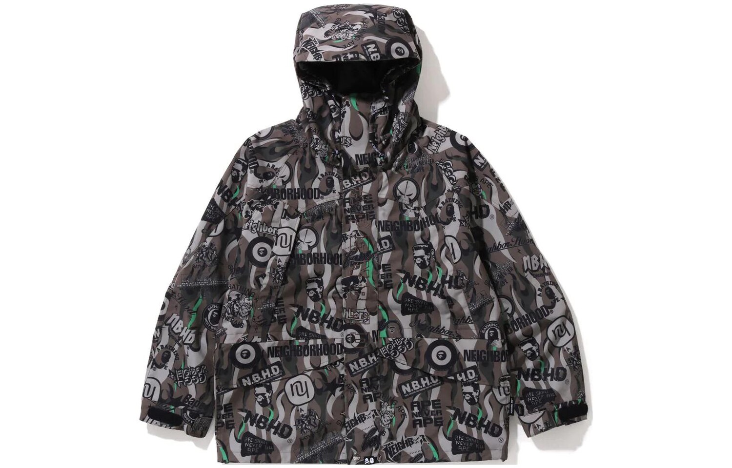

Куртка Neighborhood X для мужчин A Bathing Ape, синий