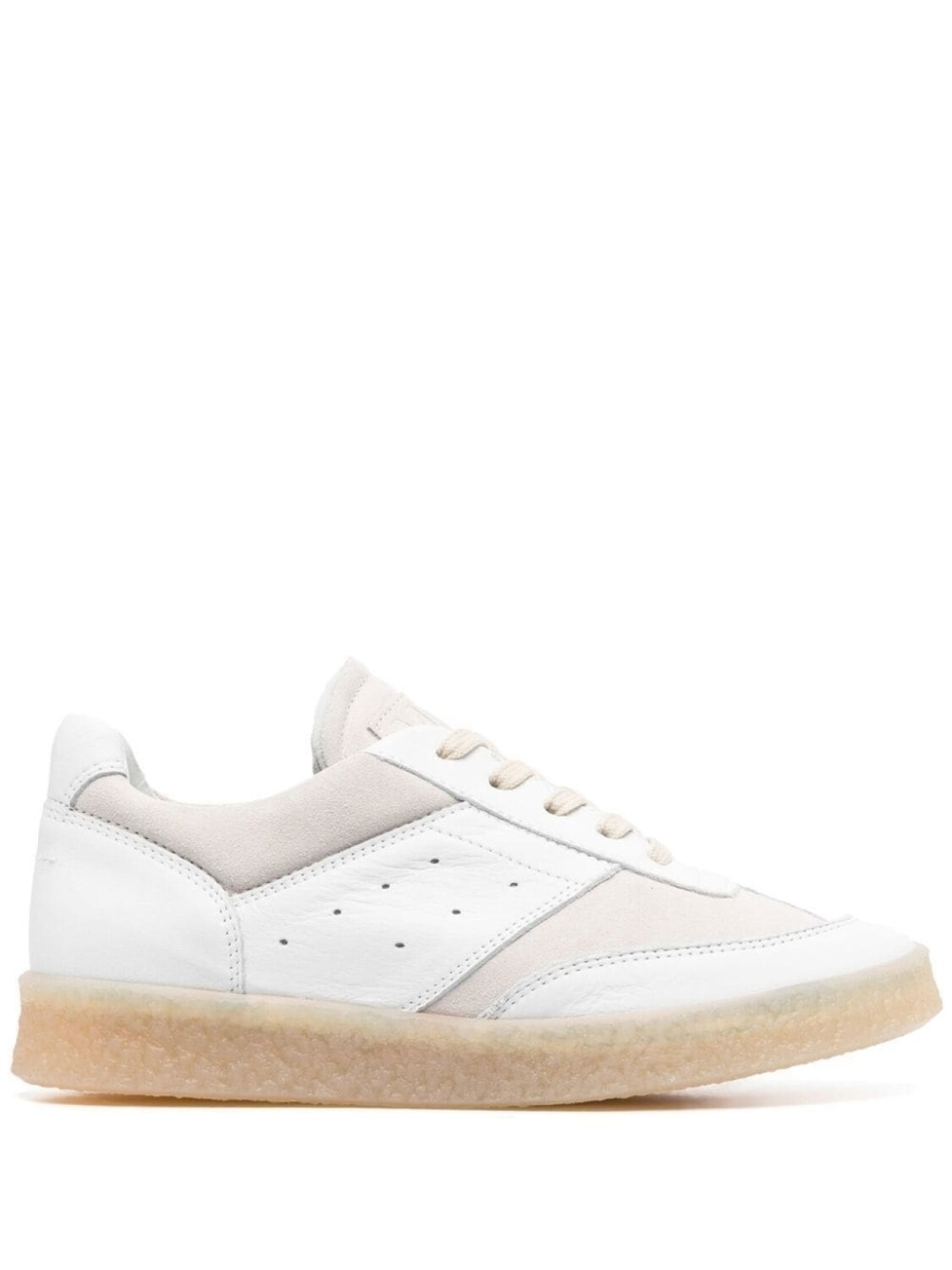 

MM6 Maison Margiela кроссовки со вставками, белый