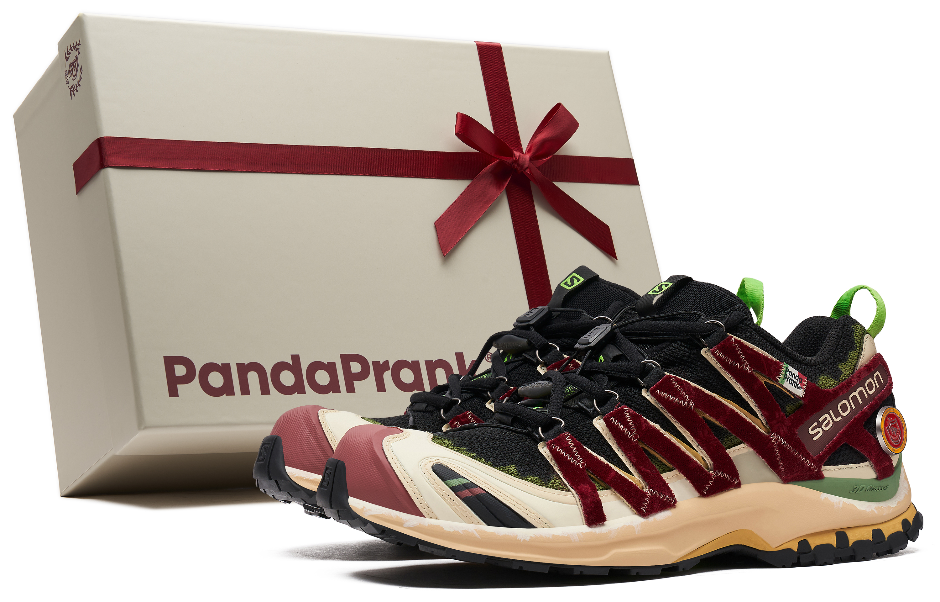 

SALOMON Кроссовки для альпинизма XA Pro 3D ADV Slip Resistant Abrasion Resistant Low top Unisex Brown Red