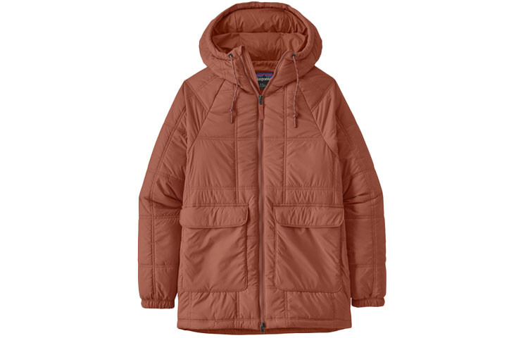 Lost Canyon стеганая куртка женская Patagonia, цвет Fuchsia / Stingray Mauve — фото 2